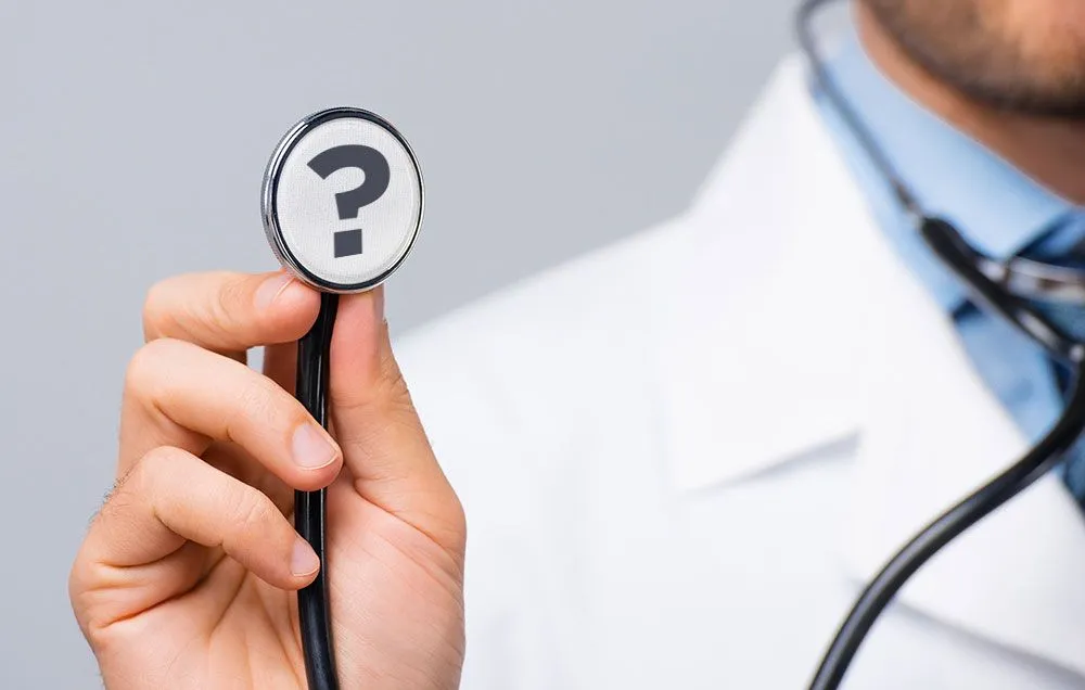 Doctor answering patient’s stem cell therapy questions