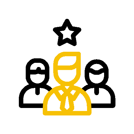 Equipo de liderazgo que guía a los pacientes a través de preguntas y costos de la terapia con células madre